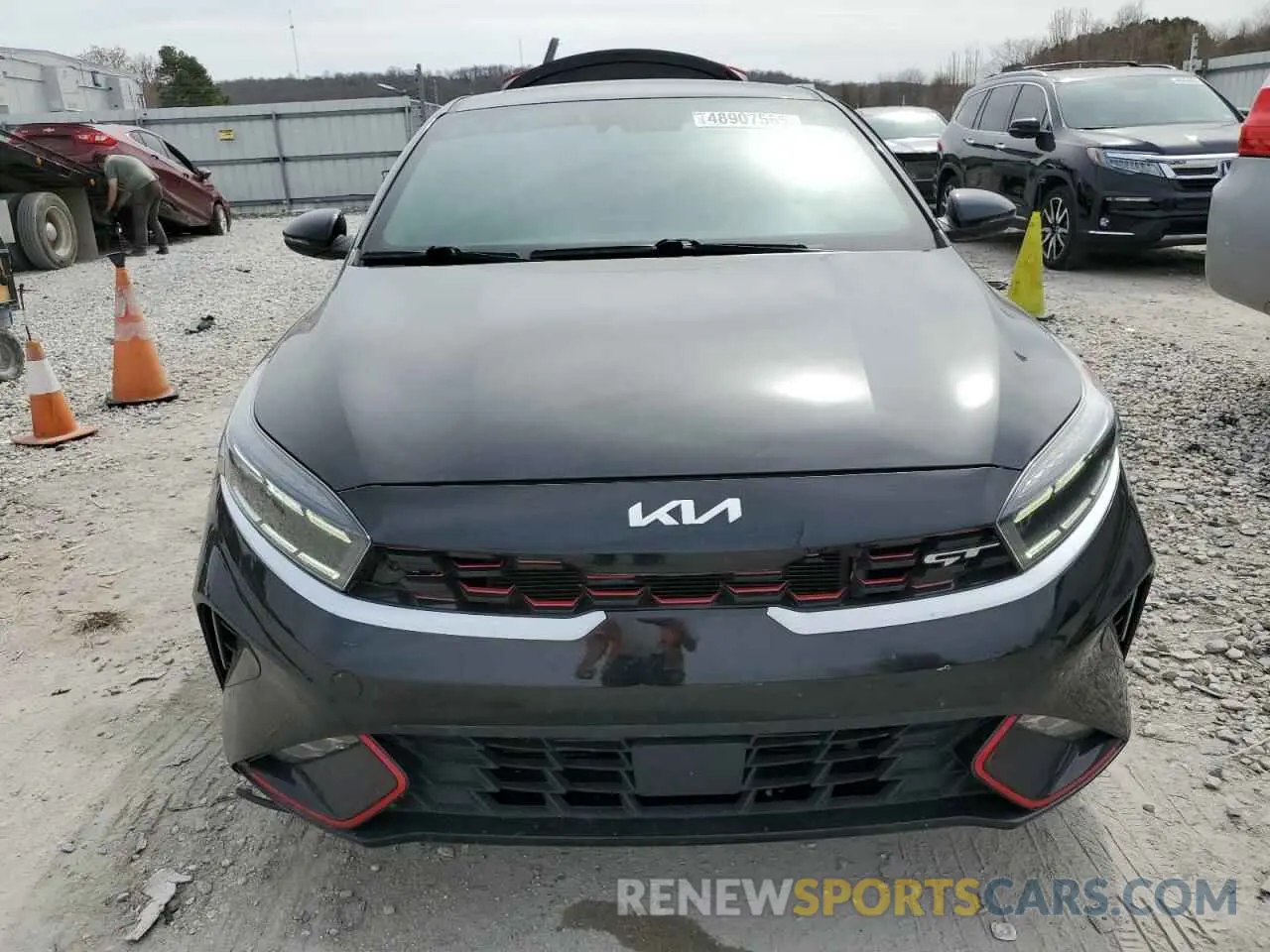 5 fotografías del automóvil dañado 3KPF44AC0NE456173 KIA FORTE 2022
