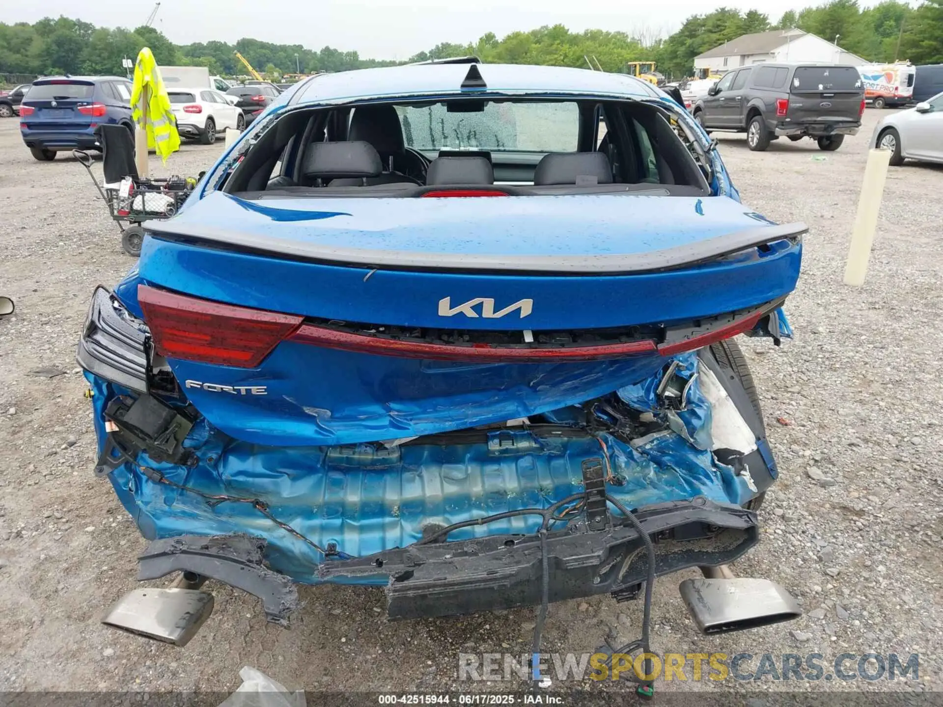 16 fotografías del automóvil dañado 3KPF44AC4NE425086 KIA FORTE 2022