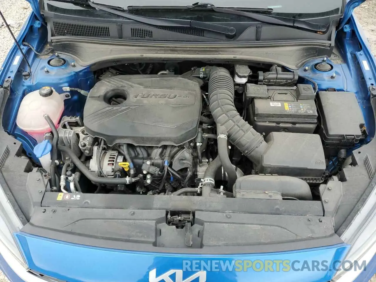 11 fotografías del automóvil dañado 3KPF44AC5NE449137 KIA FORTE 2022