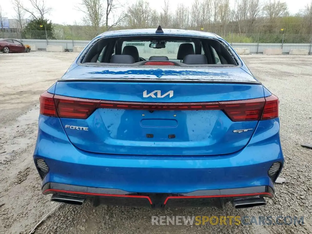 6 fotografías del automóvil dañado 3KPF44AC5NE449137 KIA FORTE 2022