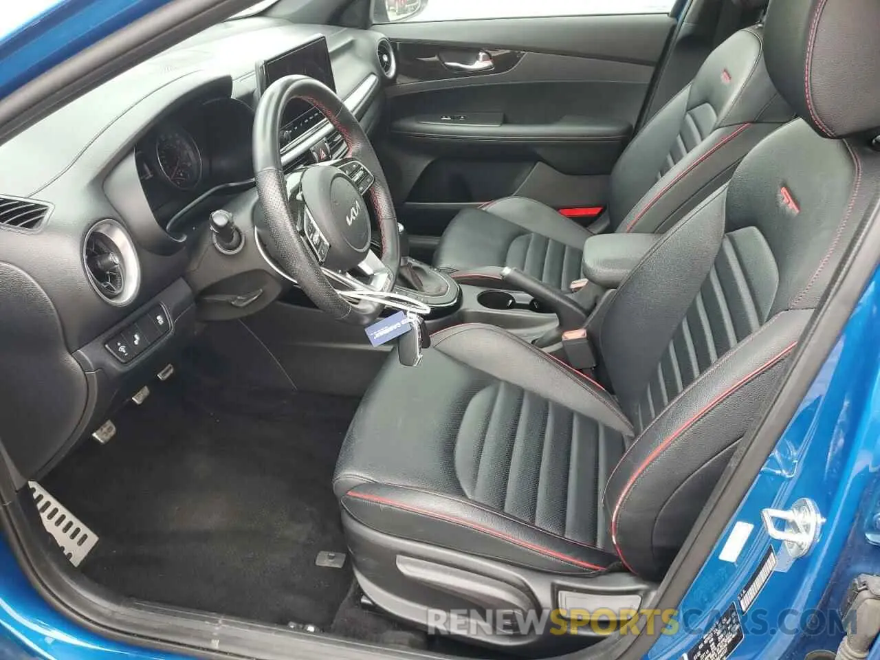 7 fotografías del automóvil dañado 3KPF44AC5NE449137 KIA FORTE 2022