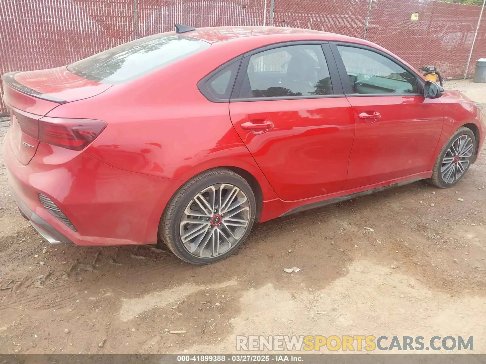 4 fotografías del automóvil dañado 3KPF44AC7NE457899 KIA FORTE 2022