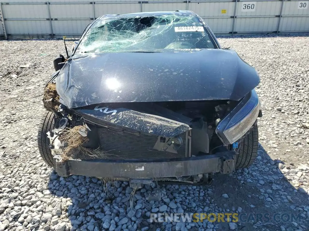 5 fotografías del automóvil dañado 3KPF44AC8NE434552 KIA FORTE 2022