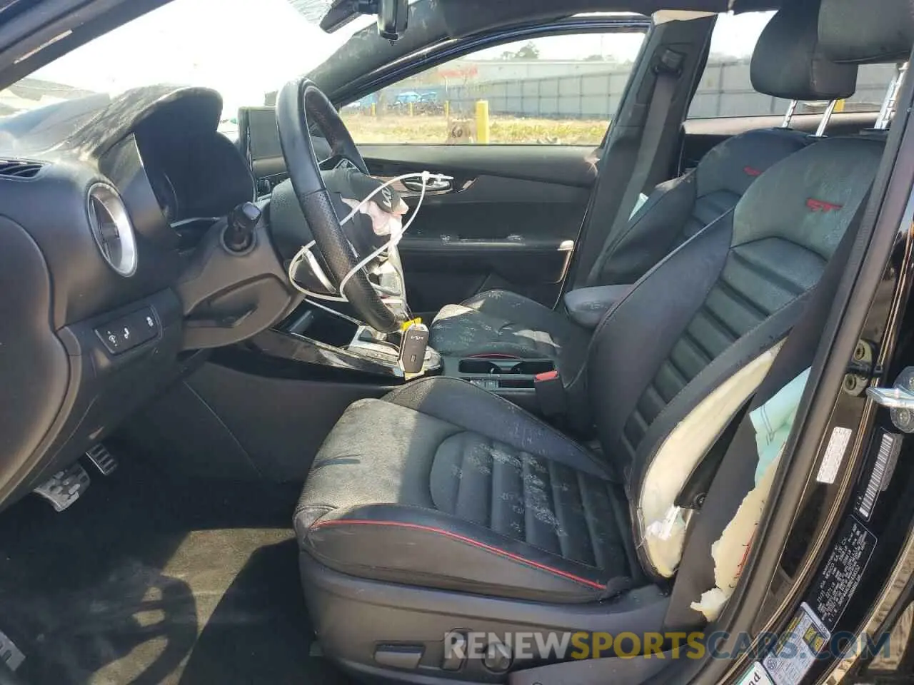 7 fotografías del automóvil dañado 3KPF44AC8NE434552 KIA FORTE 2022