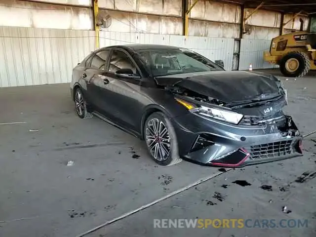 10 fotografías del automóvil dañado 3KPF44AC8NE465235 KIA FORTE 2022