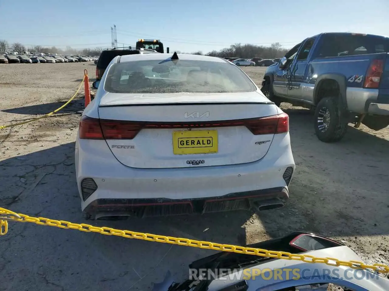 6 fotografías del automóvil dañado 3KPF44AC8NE488238 KIA FORTE 2022