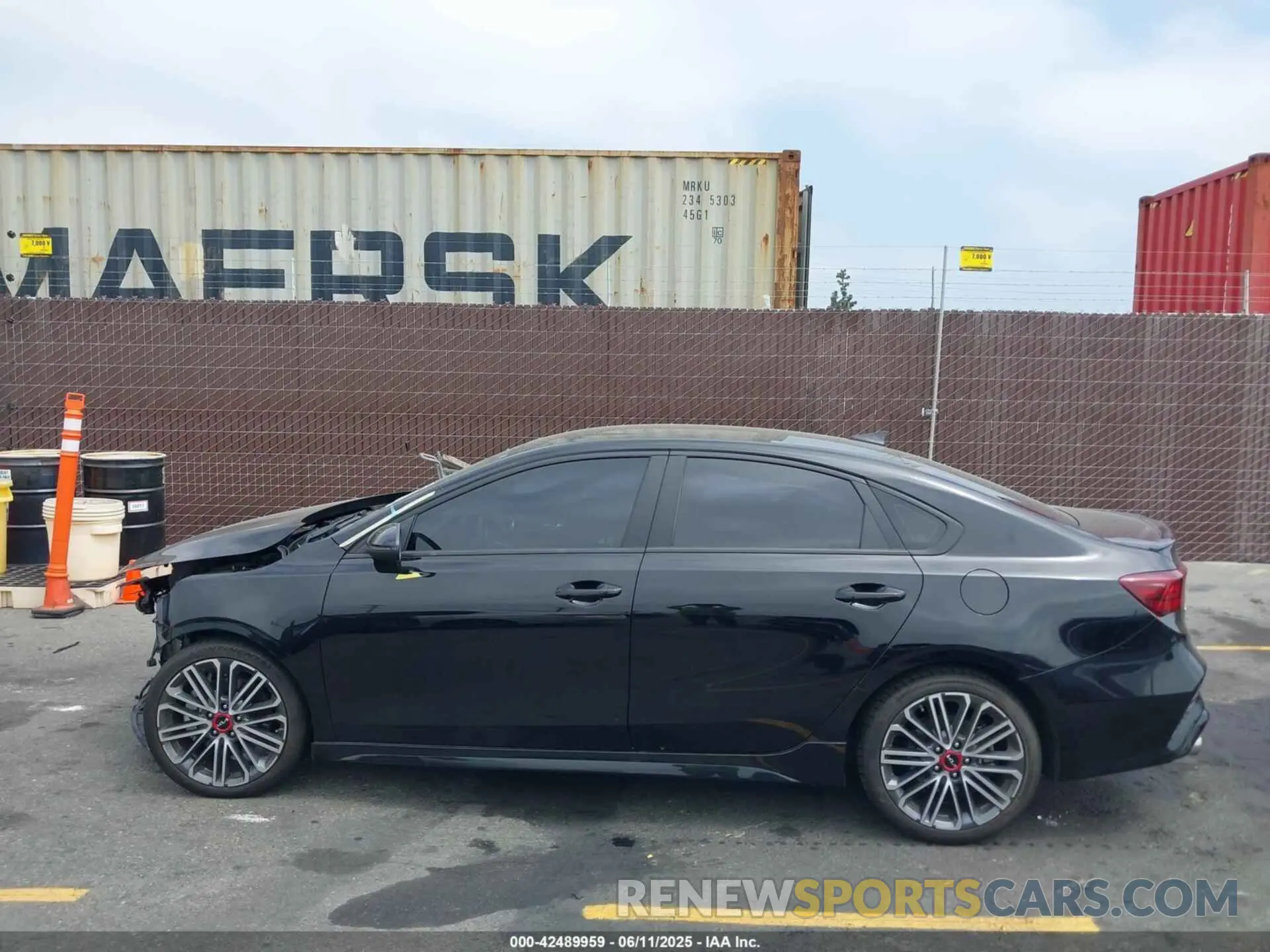 14 fotografías del automóvil dañado 3KPF44AC9NE492704 KIA FORTE 2022