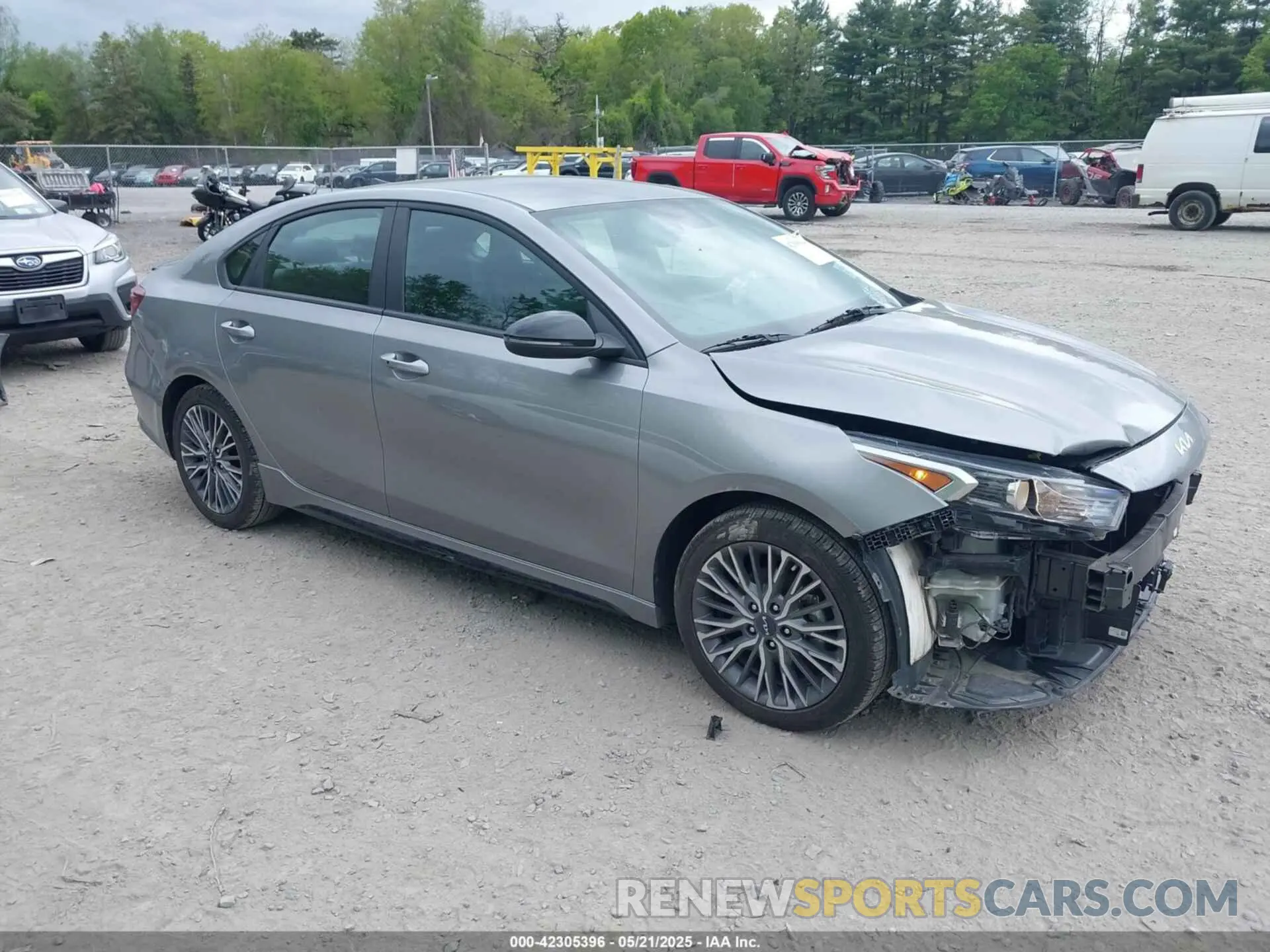 1 fotografías del automóvil dañado 3KPF54AD0NE486182 KIA FORTE 2022