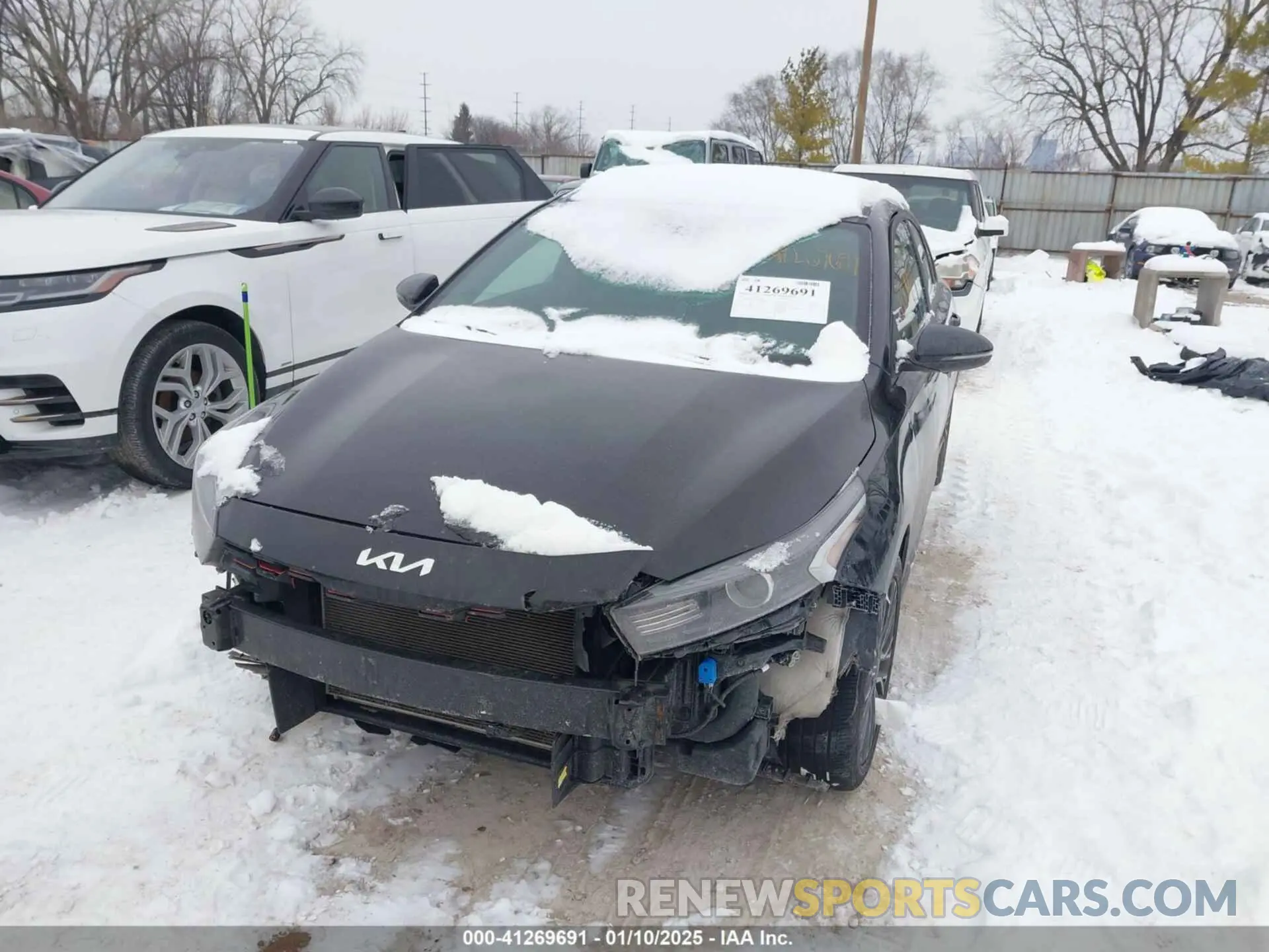 12 fotografías del automóvil dañado 3KPF54AD0NE492094 KIA FORTE 2022