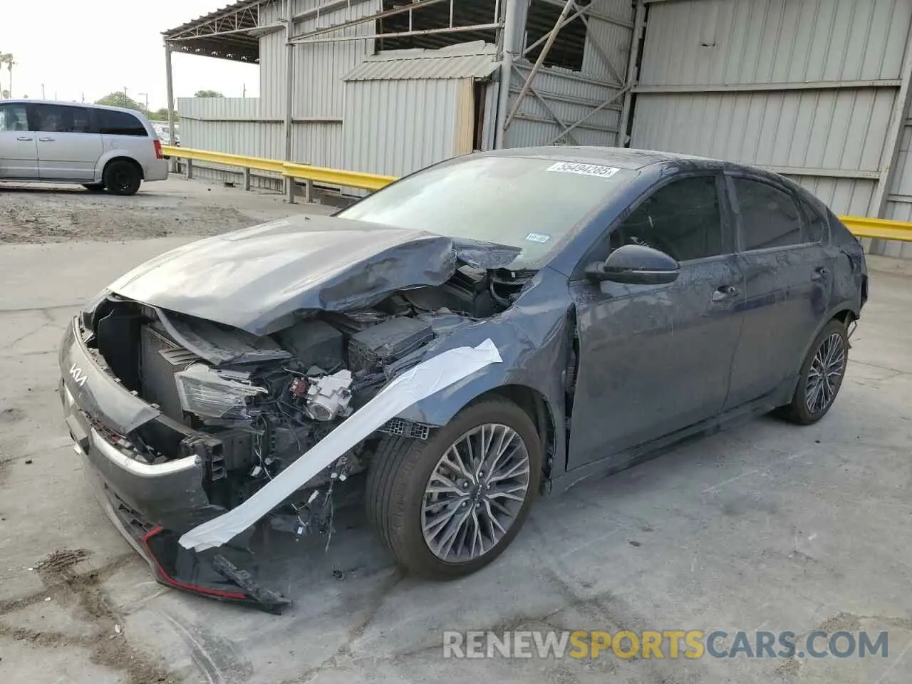 1 fotografías del automóvil dañado 3KPF54AD0NE497022 KIA FORTE 2022