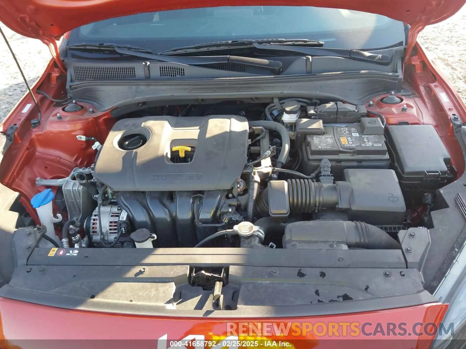 10 fotografías del automóvil dañado 3KPF54AD0NE500887 KIA FORTE 2022