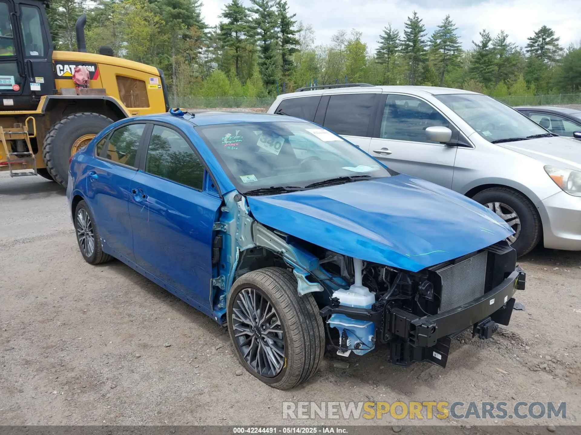 1 fotografías del automóvil dañado 3KPF54AD1NE477930 KIA FORTE 2022