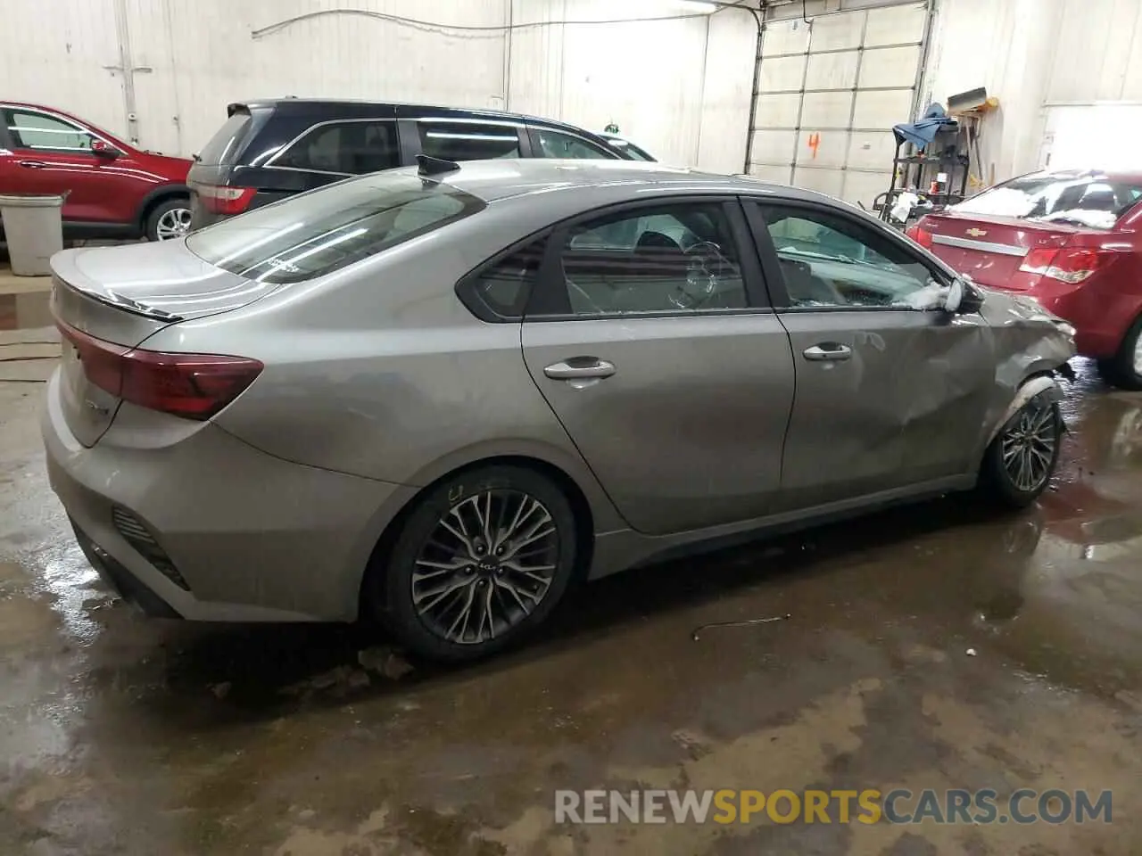 3 fotografías del automóvil dañado 3KPF54AD2NE421107 KIA FORTE 2022