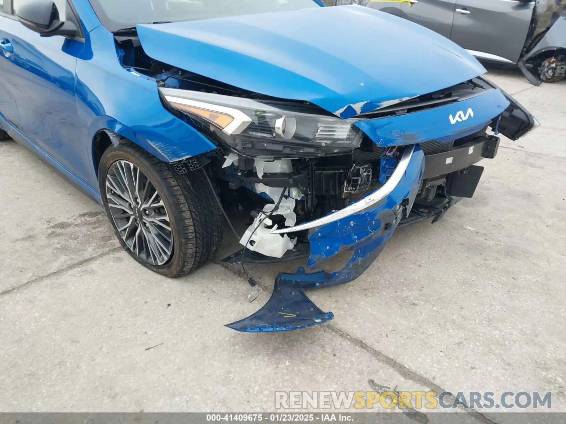 6 fotografías del automóvil dañado 3KPF54AD2NE444225 KIA FORTE 2022