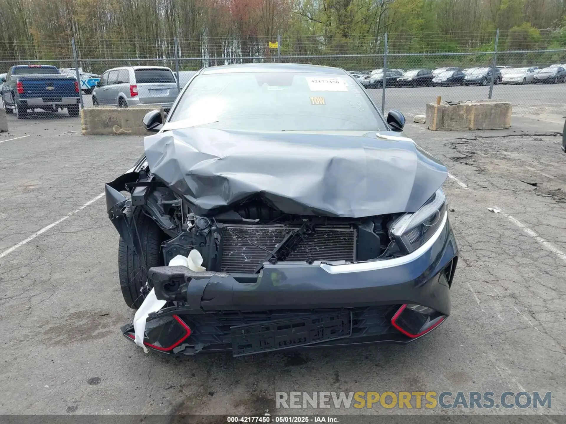 12 fotografías del automóvil dañado 3KPF54AD2NE488662 KIA FORTE 2022