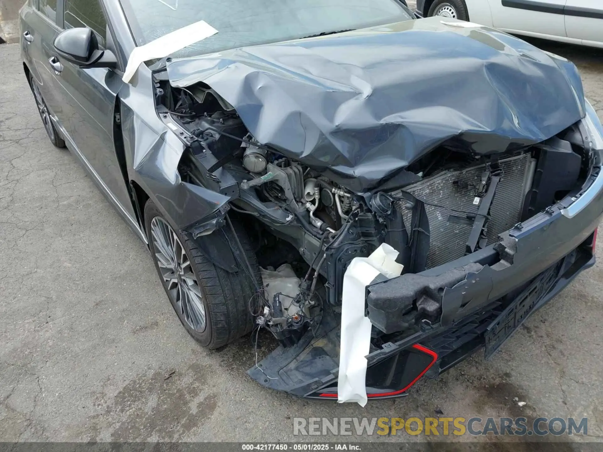 6 fotografías del automóvil dañado 3KPF54AD2NE488662 KIA FORTE 2022