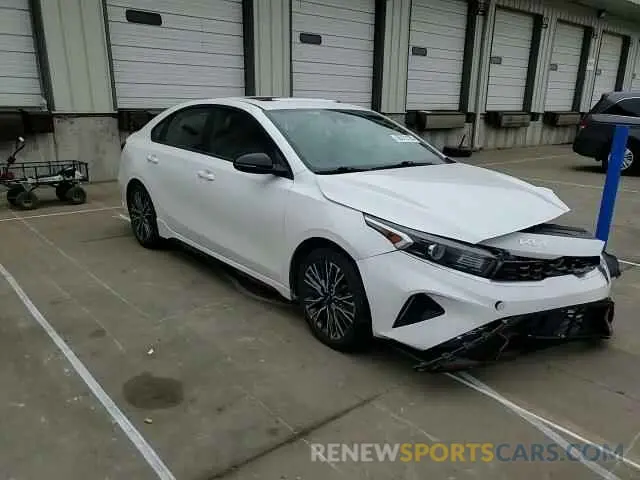 10 fotografías del automóvil dañado 3KPF54AD3NE441172 KIA FORTE 2022