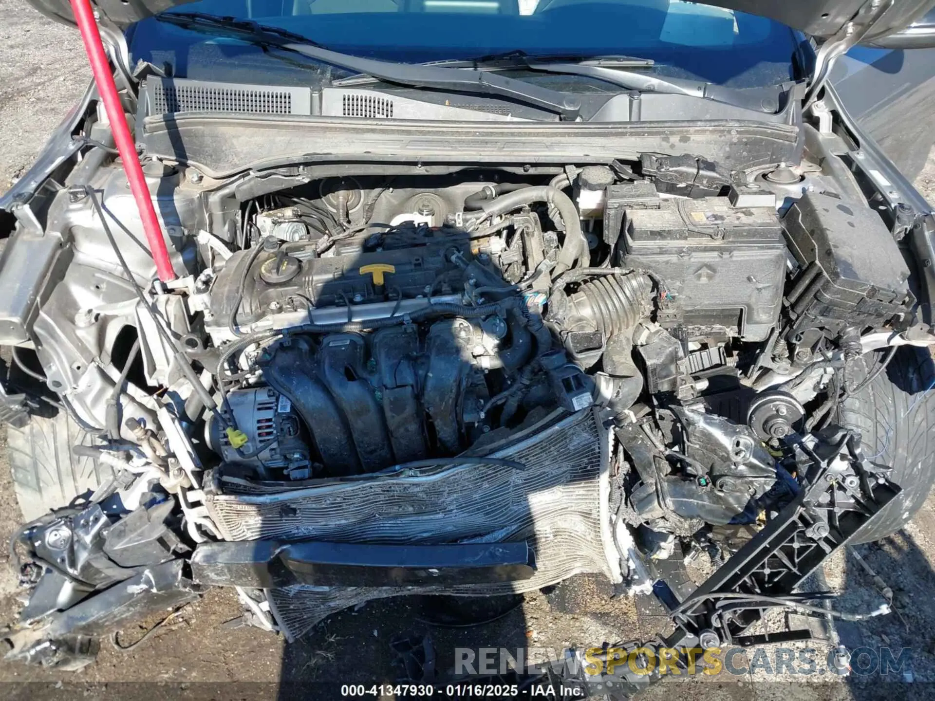 10 fotografías del automóvil dañado 3KPF54AD3NE489352 KIA FORTE 2022