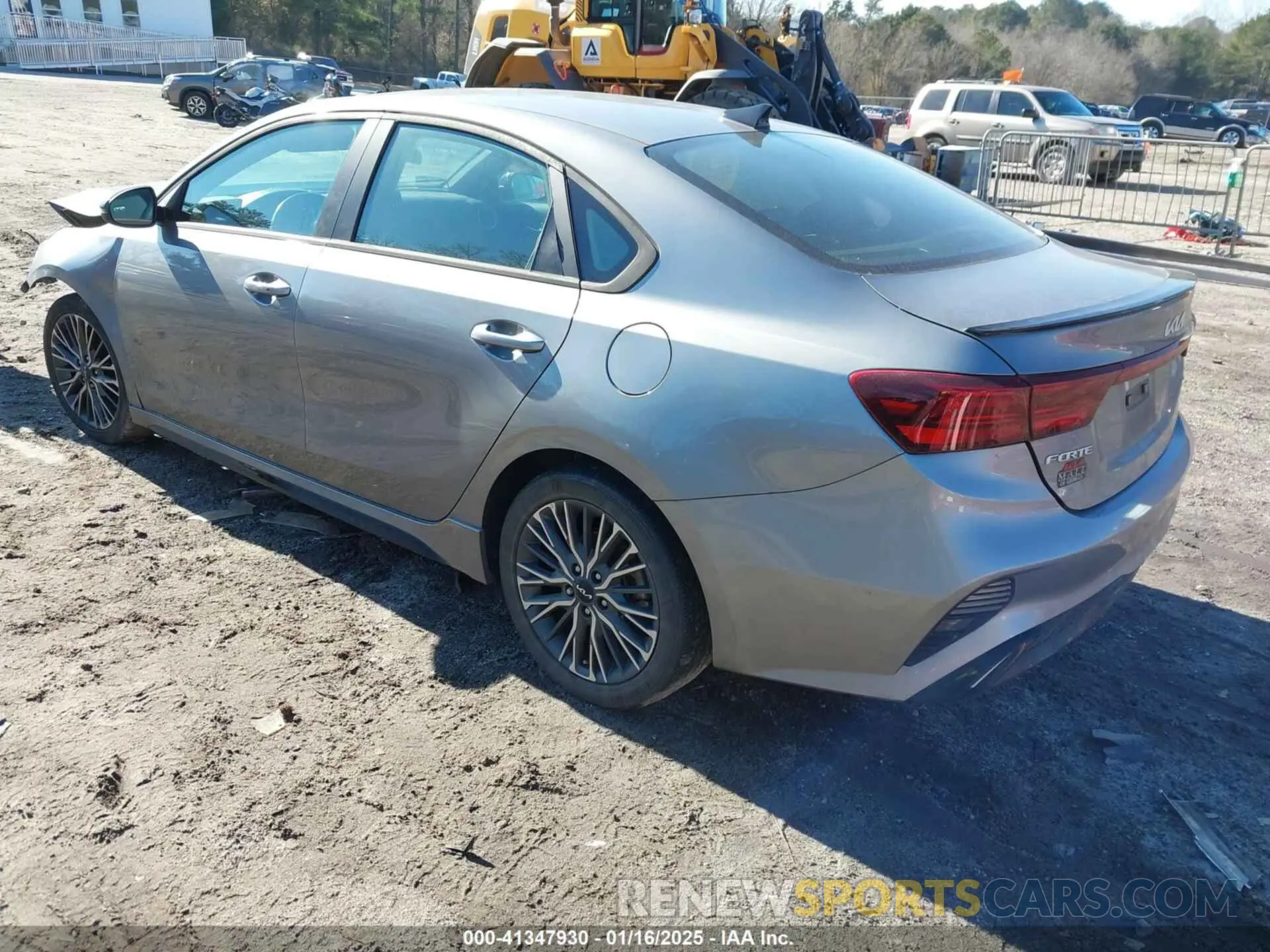 3 fotografías del automóvil dañado 3KPF54AD3NE489352 KIA FORTE 2022