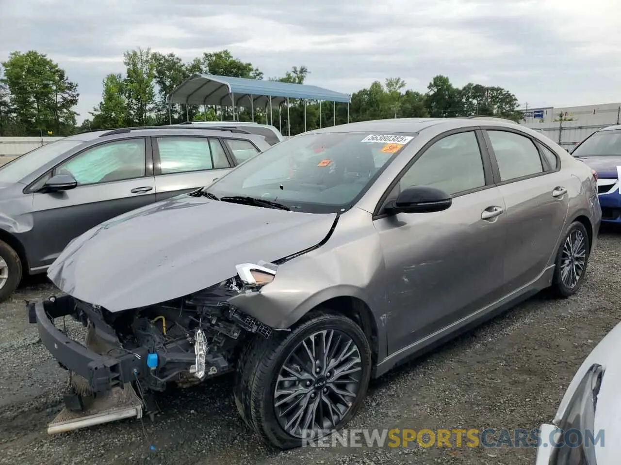 1 fotografías del automóvil dañado 3KPF54AD4NE487688 KIA FORTE 2022