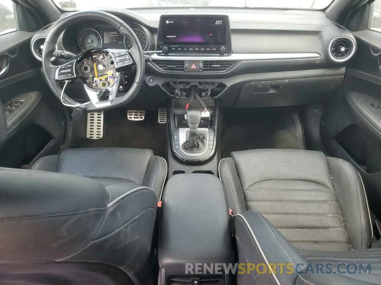 8 fotografías del automóvil dañado 3KPF54AD6NE430957 KIA FORTE 2022