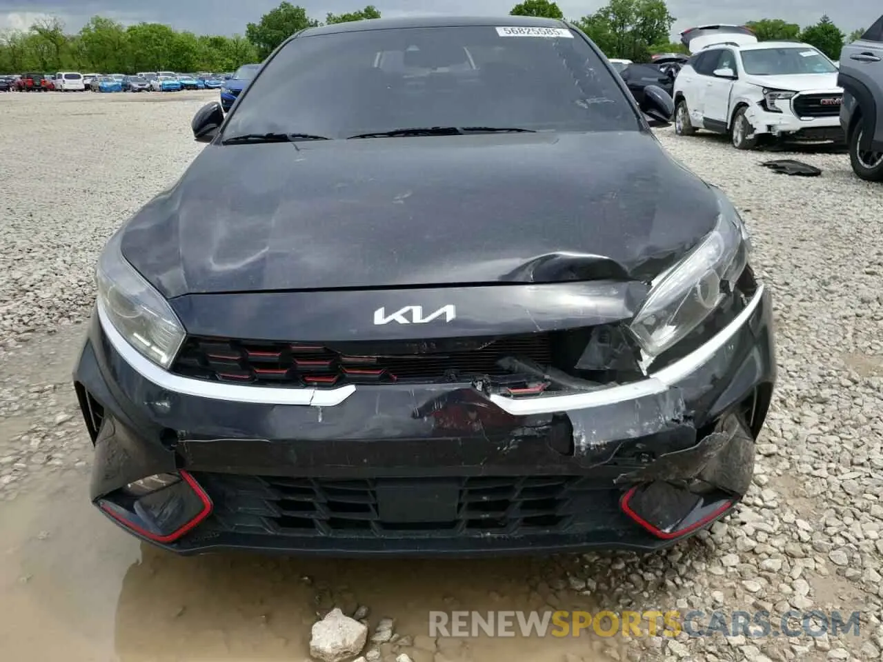 5 fotografías del automóvil dañado 3KPF54AD6NE438640 KIA FORTE 2022