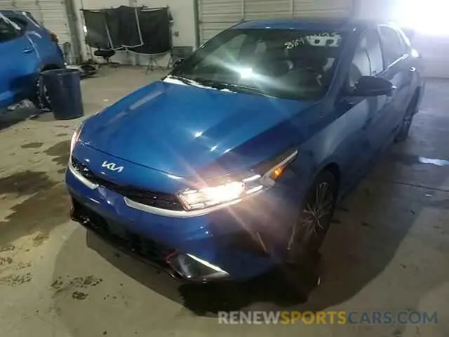 11 fotografías del automóvil dañado 3KPF54AD6NE505222 KIA FORTE 2022
