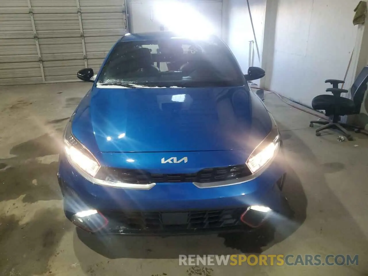 5 fotografías del automóvil dañado 3KPF54AD6NE505222 KIA FORTE 2022