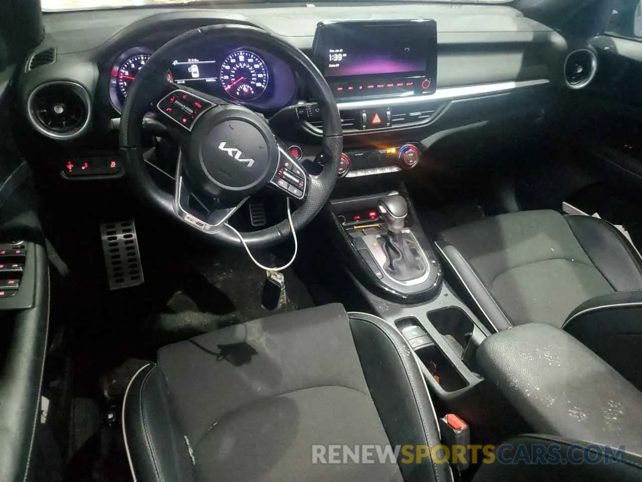 8 fotografías del automóvil dañado 3KPF54AD6NE505222 KIA FORTE 2022
