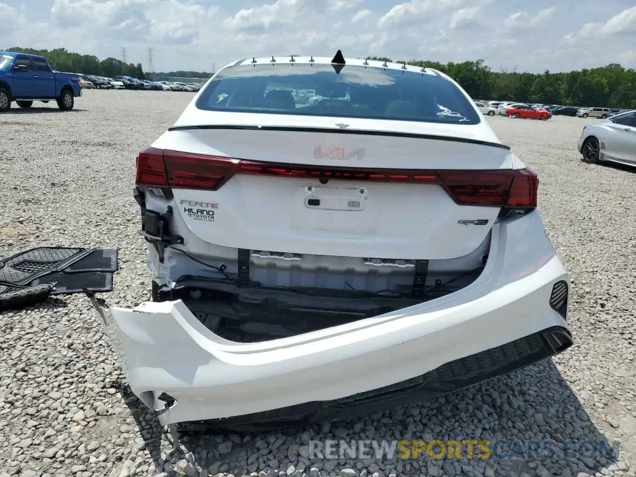 6 fotografías del automóvil dañado 3KPF54AD6NE507939 KIA FORTE 2022