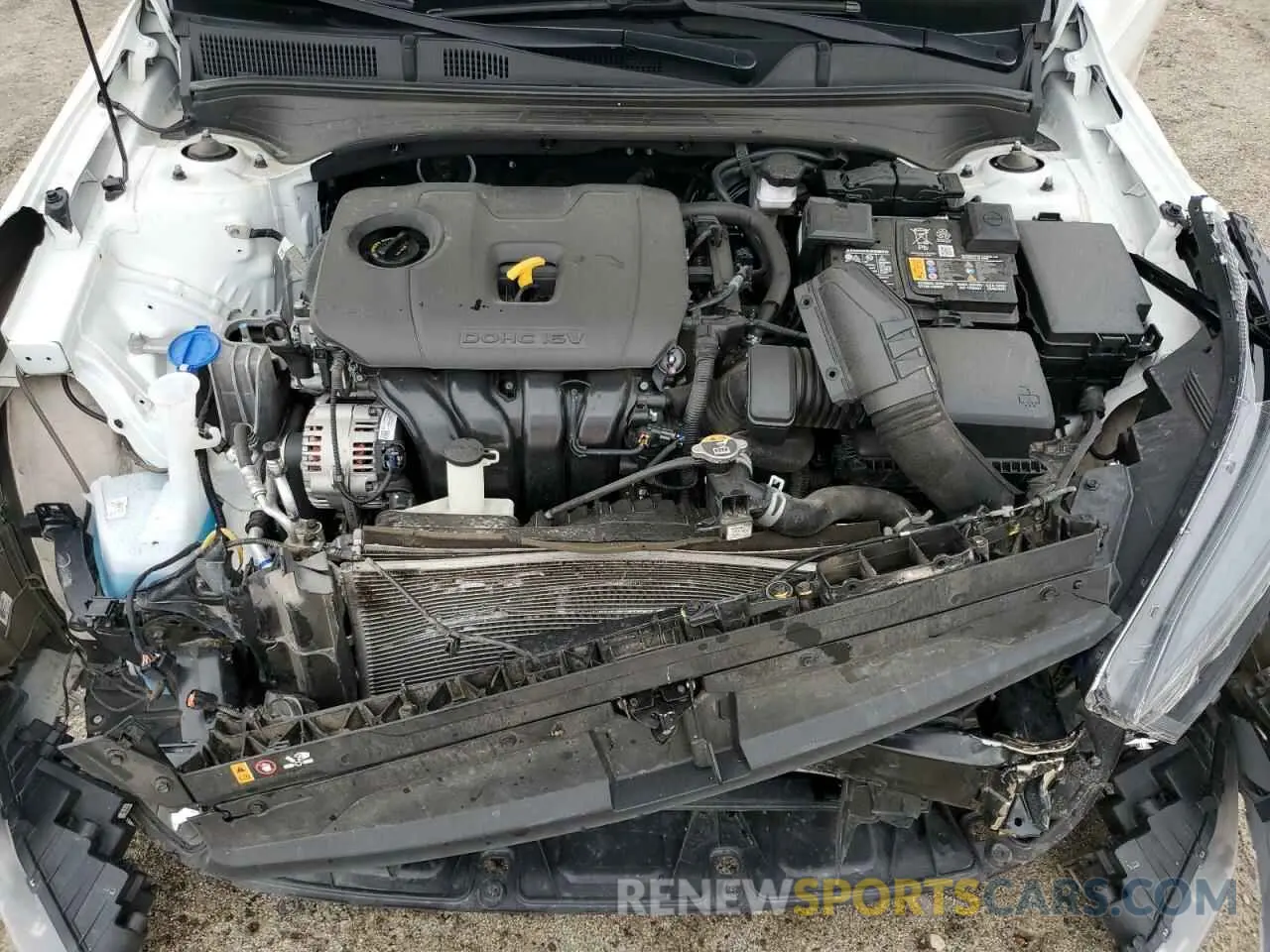 12 fotografías del automóvil dañado 3KPF54AD7NE498118 KIA FORTE 2022