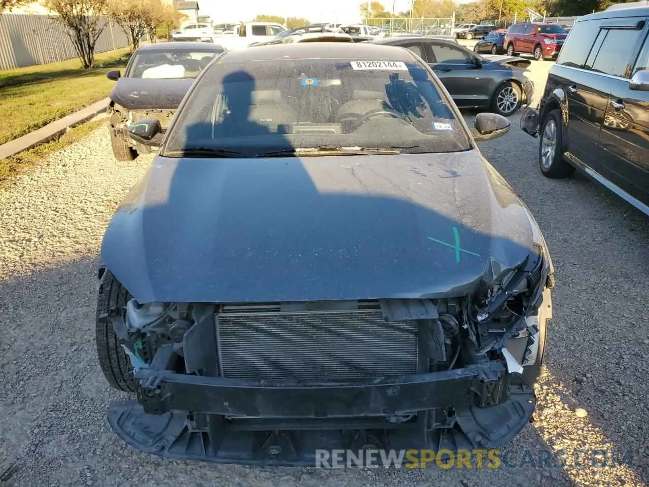5 fotografías del automóvil dañado 3KPF54AD9NE432234 KIA FORTE 2022