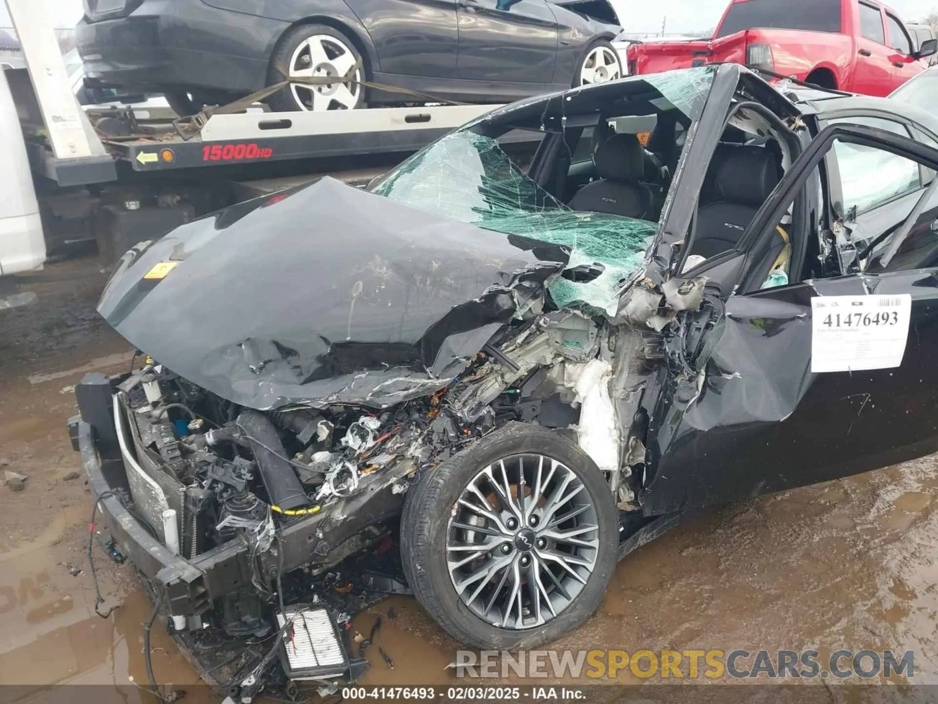 6 fotografías del automóvil dañado 3KPF54AD9NE488982 KIA FORTE 2022