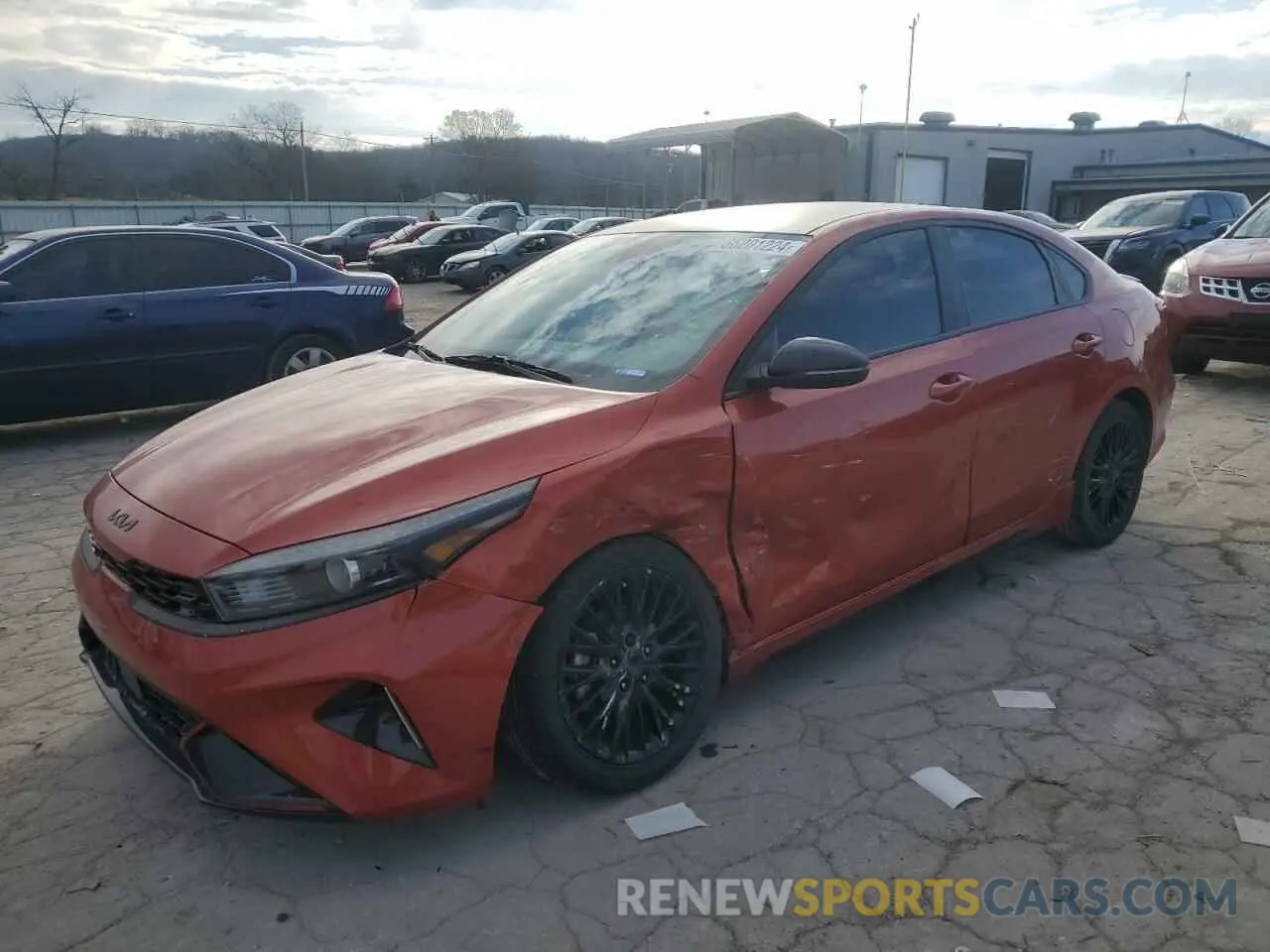 1 fotografías del automóvil dañado 3KPF54AD9NE497326 KIA FORTE 2022