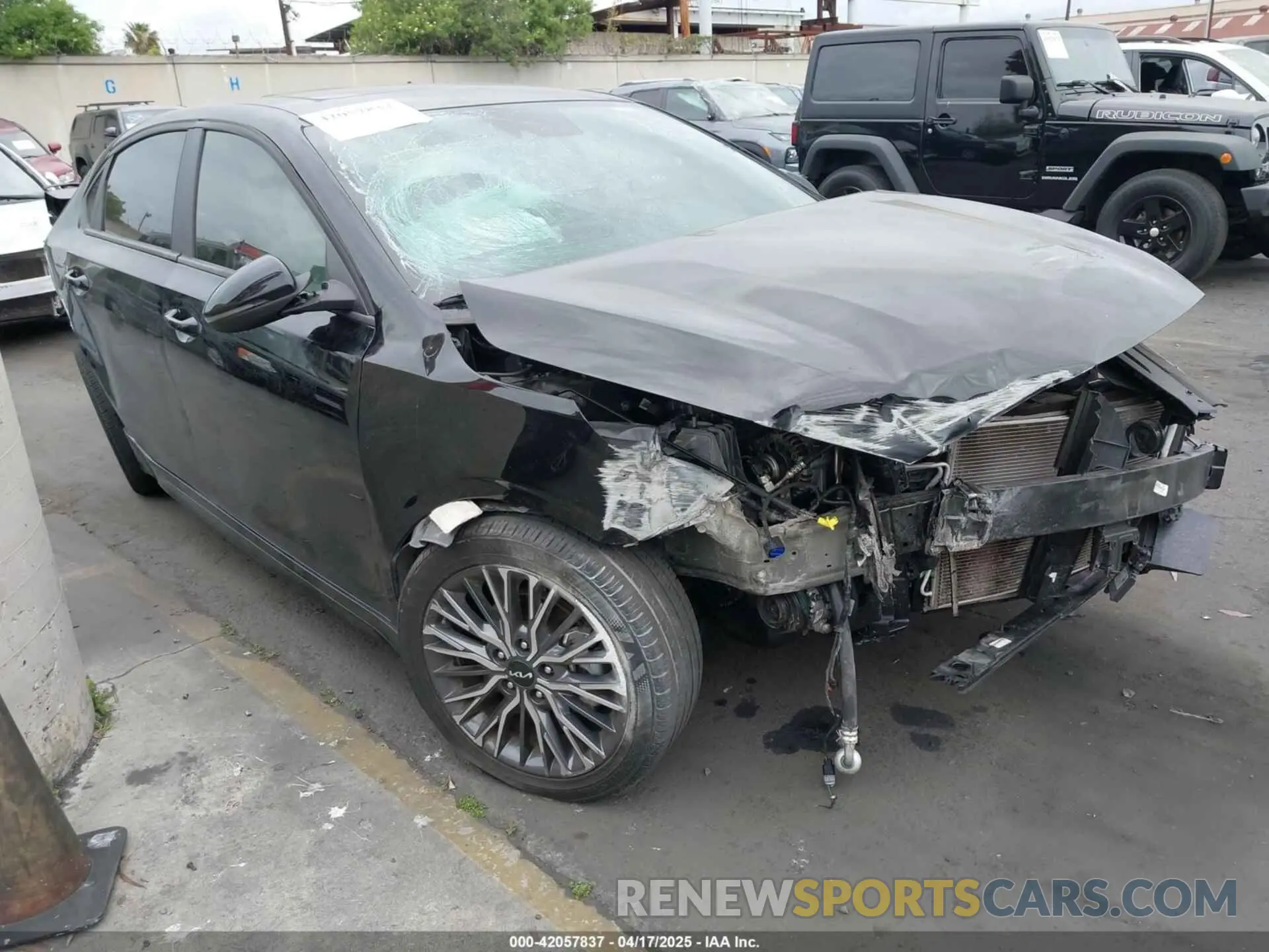 1 fotografías del automóvil dañado 3KPF54AD9NE498735 KIA FORTE 2022