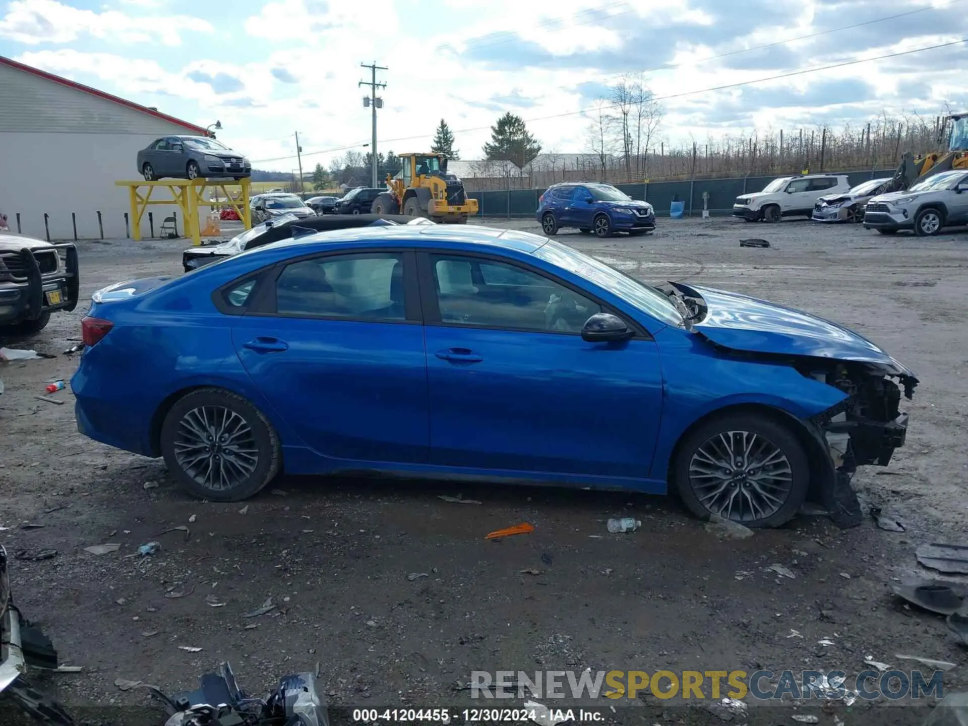 13 fotografías del automóvil dañado 3KPF54ADXNE426104 KIA FORTE 2022