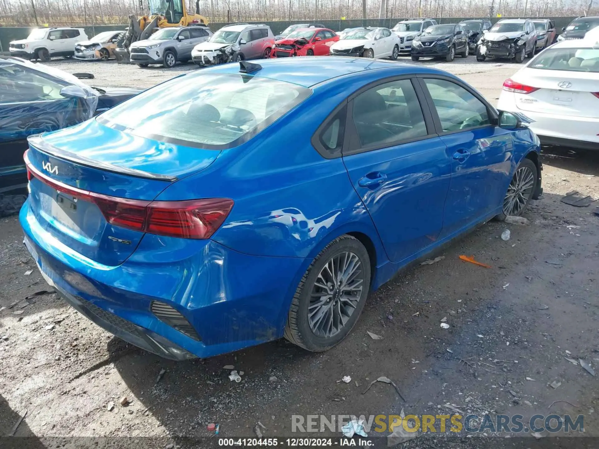 4 fotografías del automóvil dañado 3KPF54ADXNE426104 KIA FORTE 2022