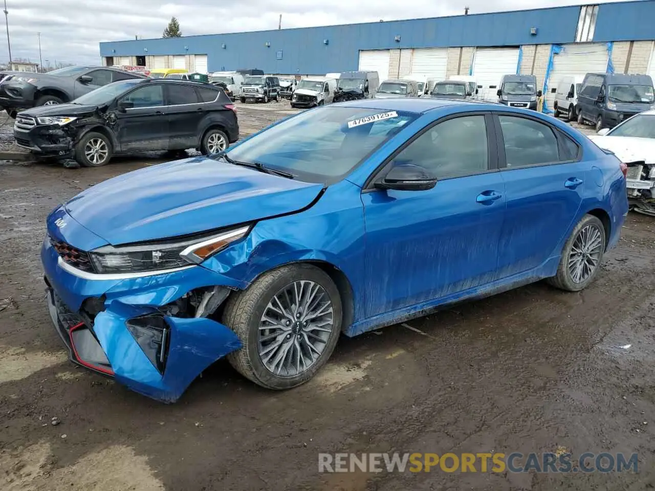 1 fotografías del automóvil dañado 3KPF54ADXNE428144 KIA FORTE 2022