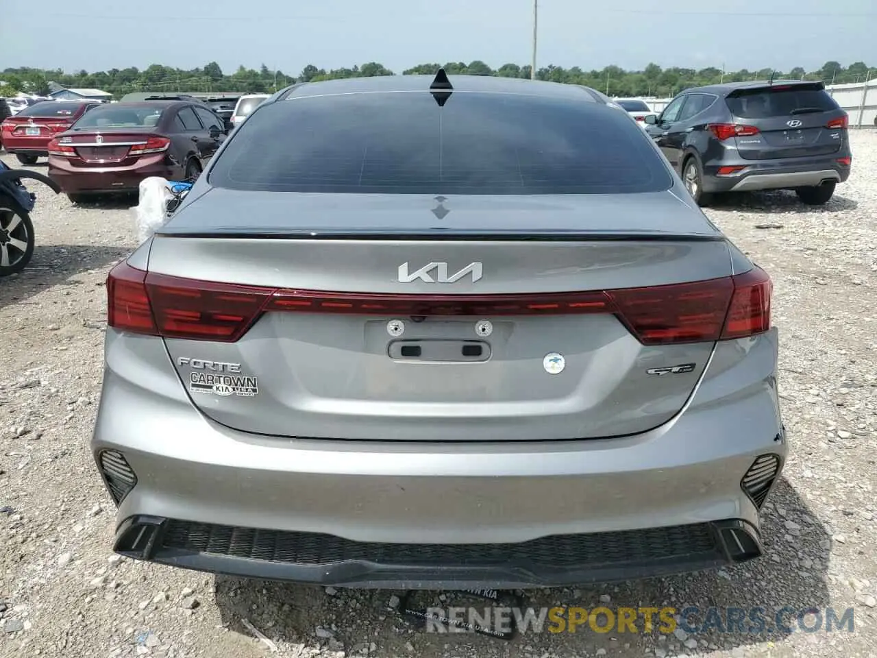 6 fotografías del automóvil dañado 3KPF54ADXNE436065 KIA FORTE 2022