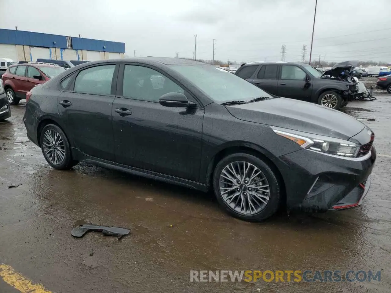 4 fotografías del automóvil dañado 3KPF54ADXNE480910 KIA FORTE 2022