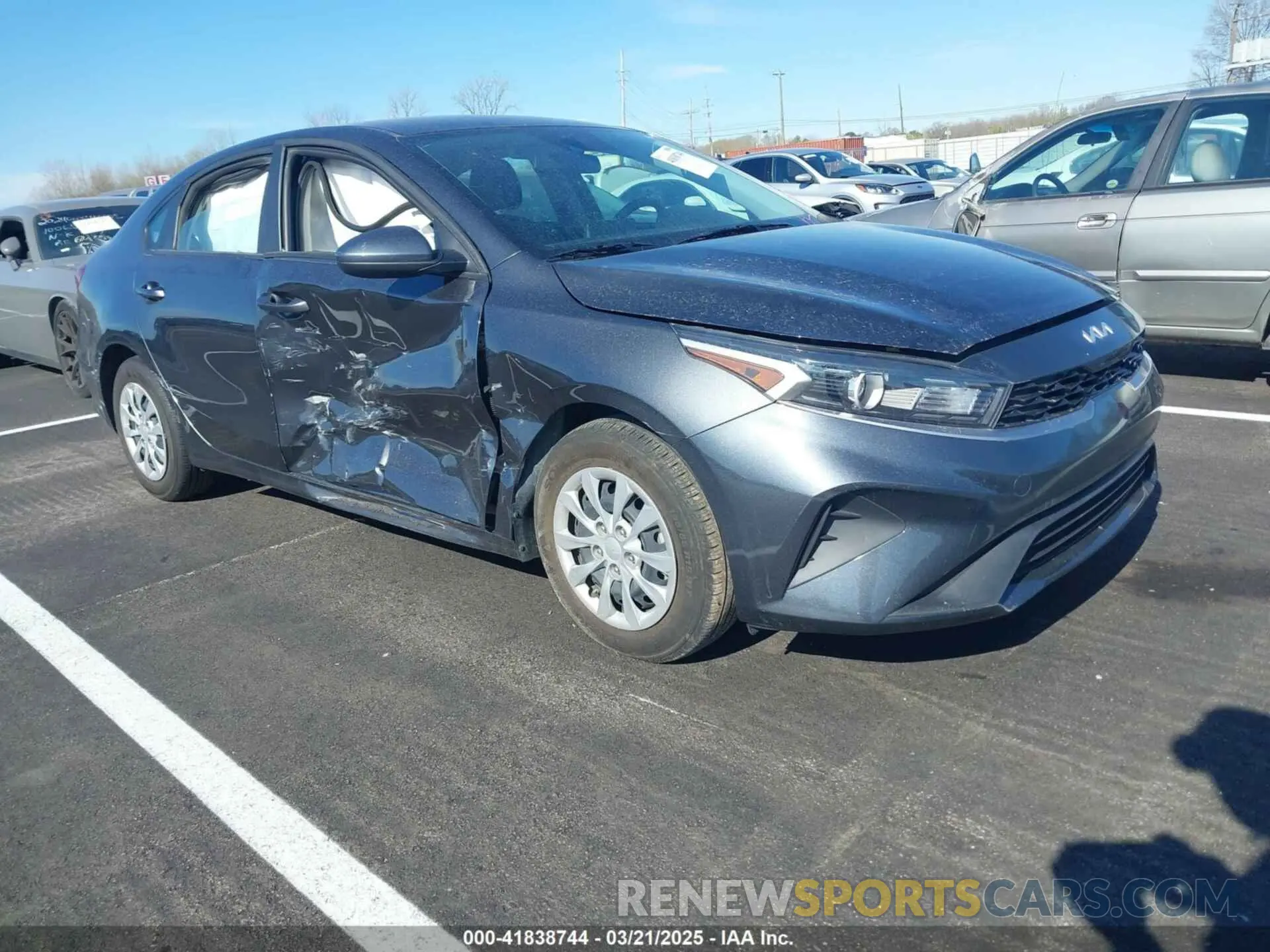 1 fotografías del automóvil dañado 3KPF24AD0PE508080 KIA FORTE 2023