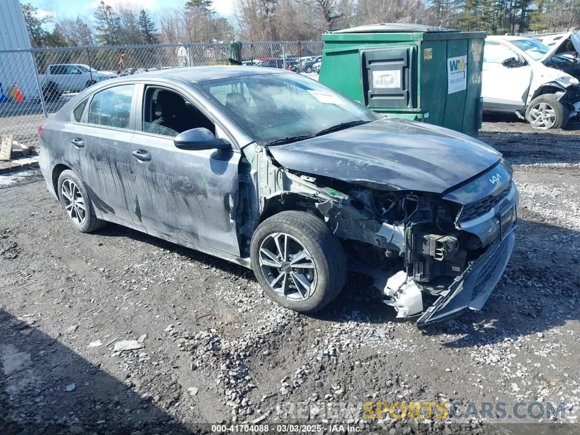 1 fotografías del automóvil dañado 3KPF24AD0PE525316 KIA FORTE 2023