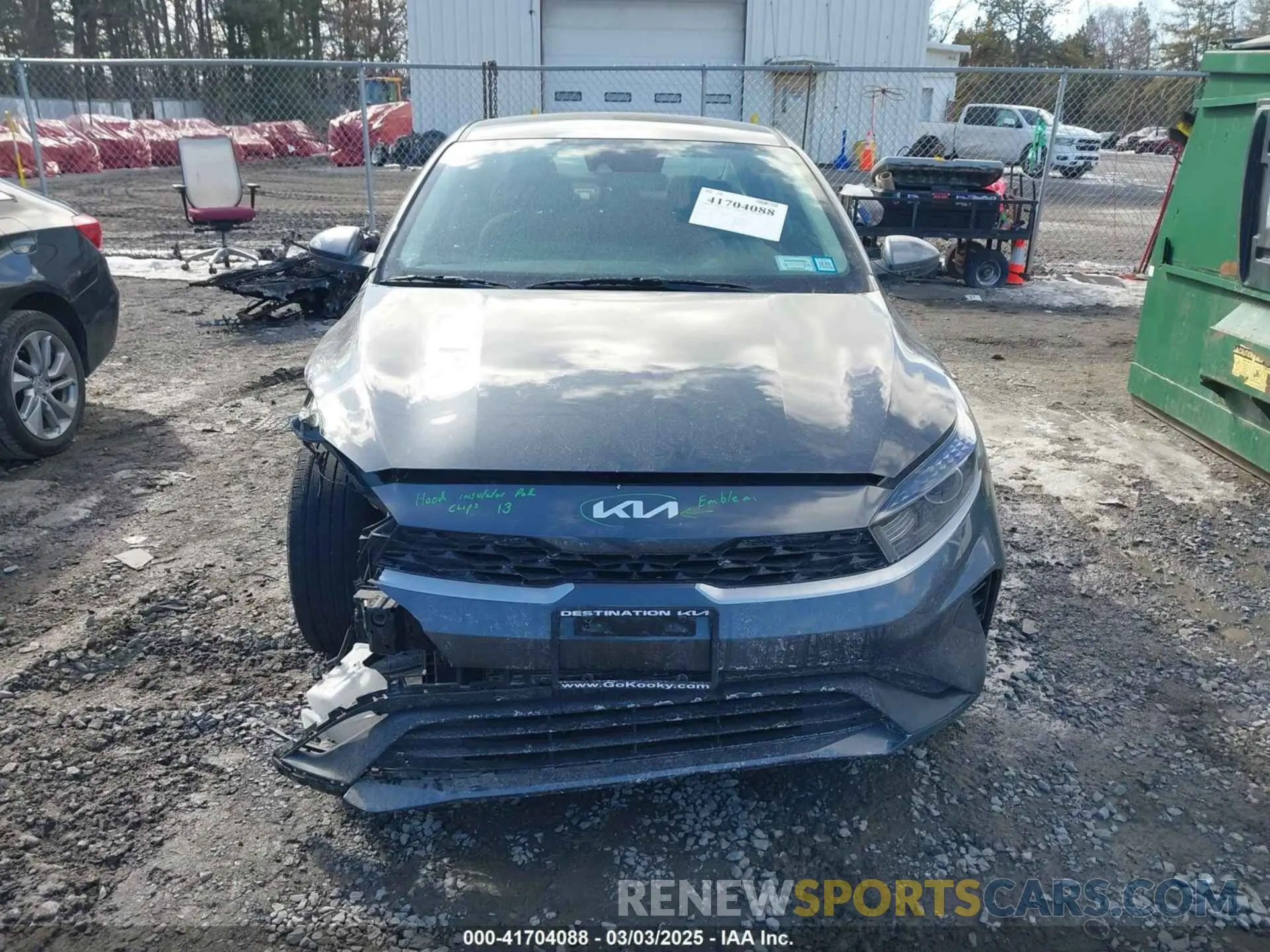 12 fotografías del automóvil dañado 3KPF24AD0PE525316 KIA FORTE 2023