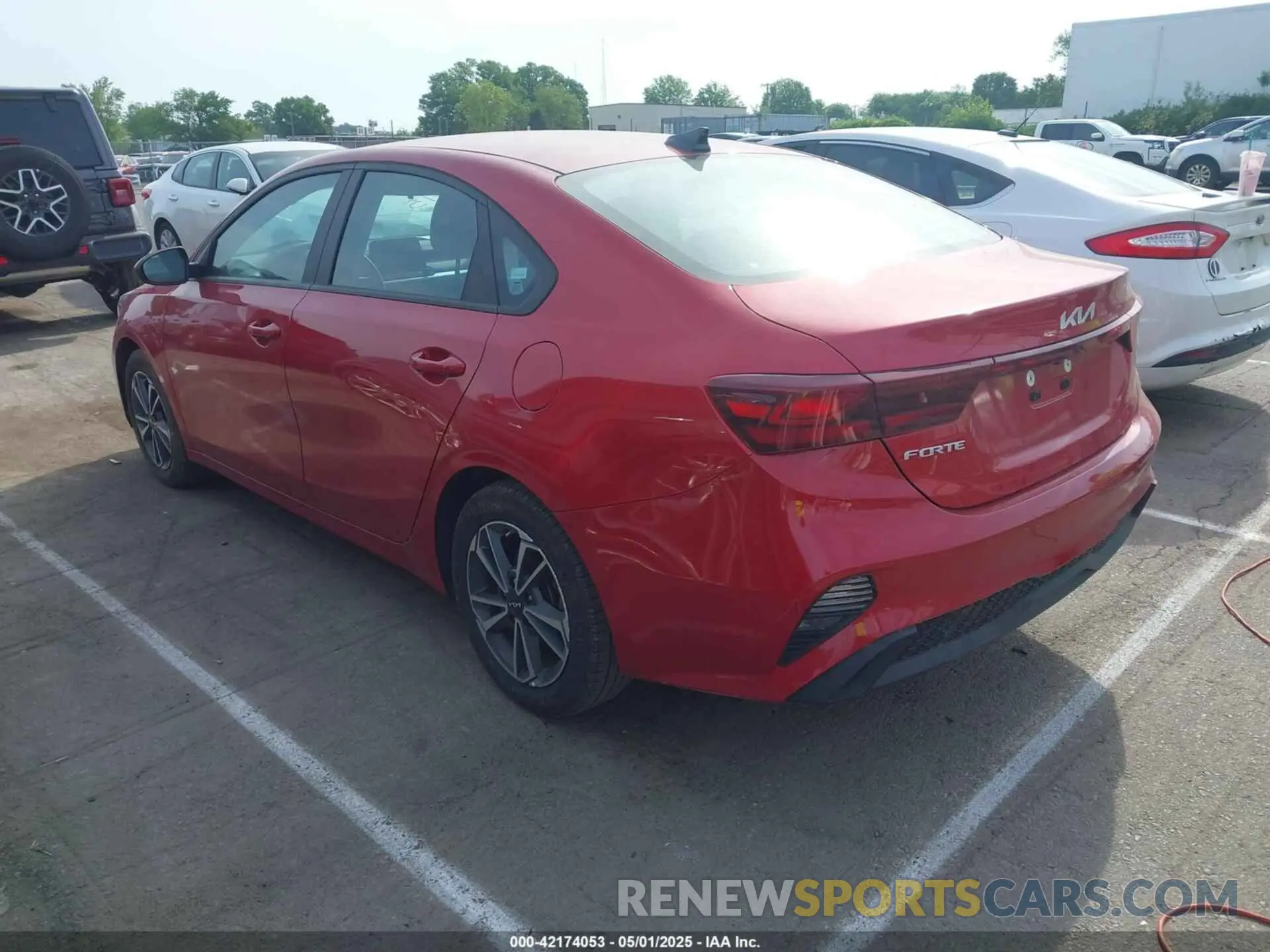 3 fotografías del automóvil dañado 3KPF24AD0PE640546 KIA FORTE 2023