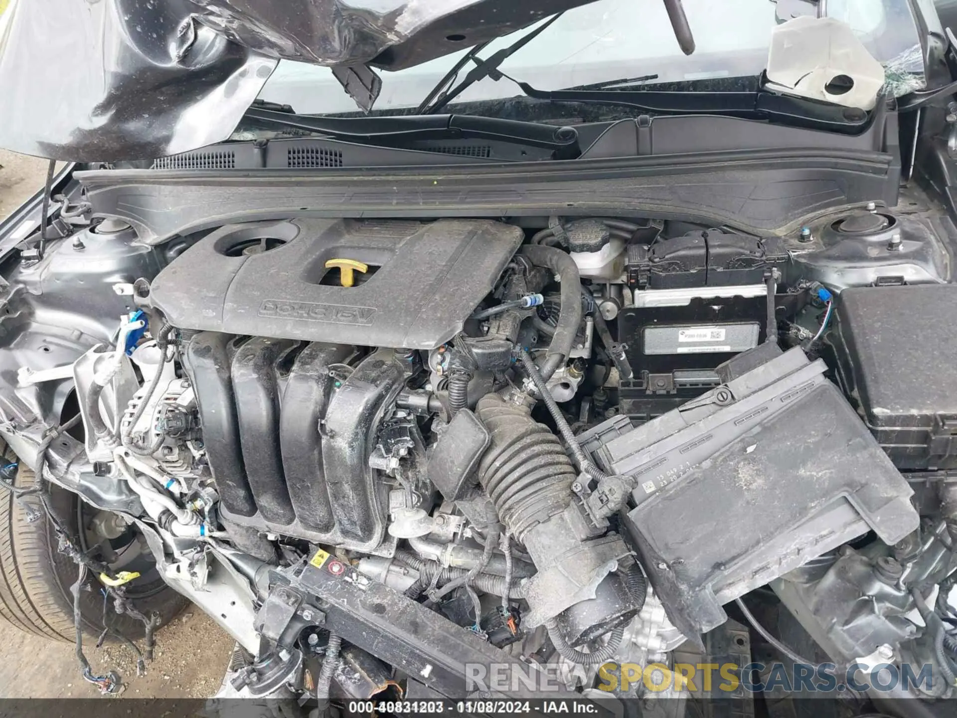 10 fotografías del automóvil dañado 3KPF24AD0PE668637 KIA FORTE 2023