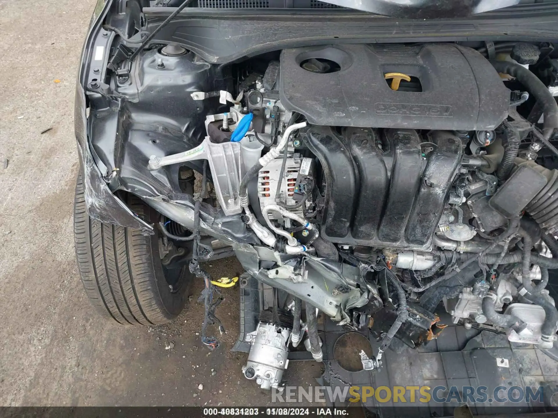 6 fotografías del automóvil dañado 3KPF24AD0PE668637 KIA FORTE 2023