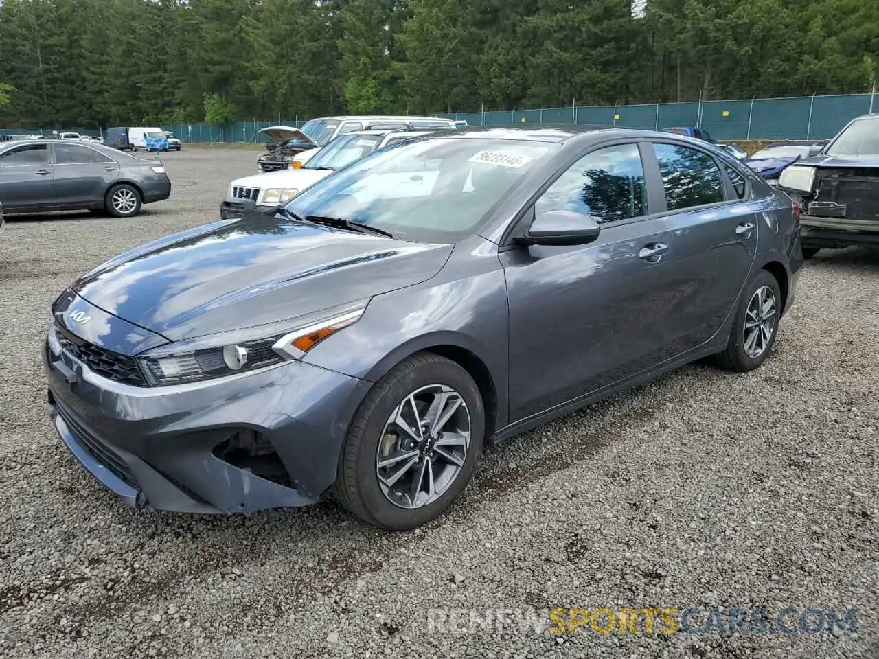 1 fotografías del automóvil dañado 3KPF24AD0PE670260 KIA FORTE 2023