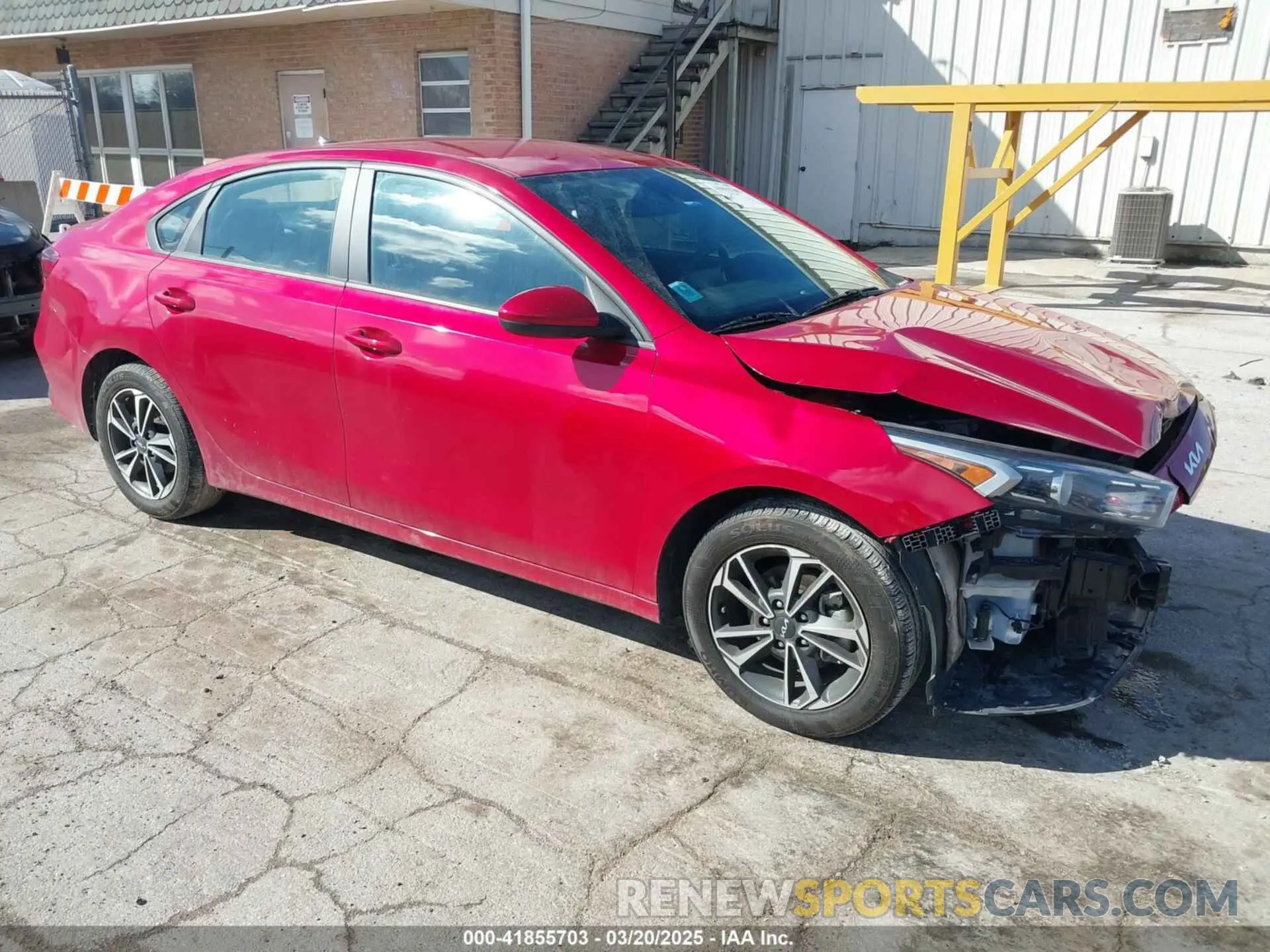 1 fotografías del automóvil dañado 3KPF24AD0PE682280 KIA FORTE 2023