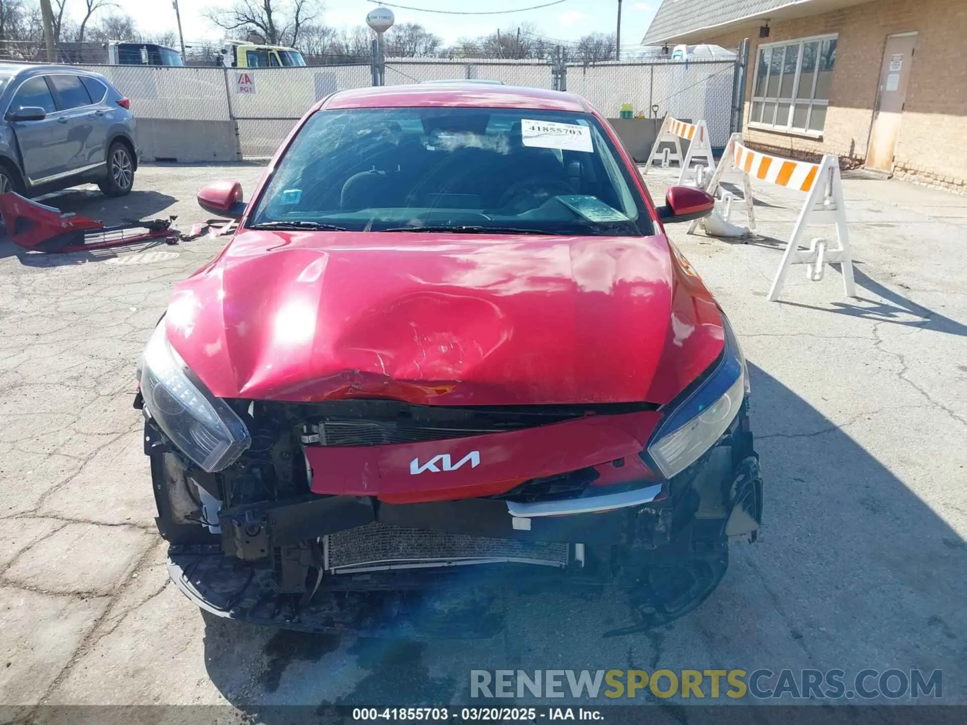 12 fotografías del automóvil dañado 3KPF24AD0PE682280 KIA FORTE 2023