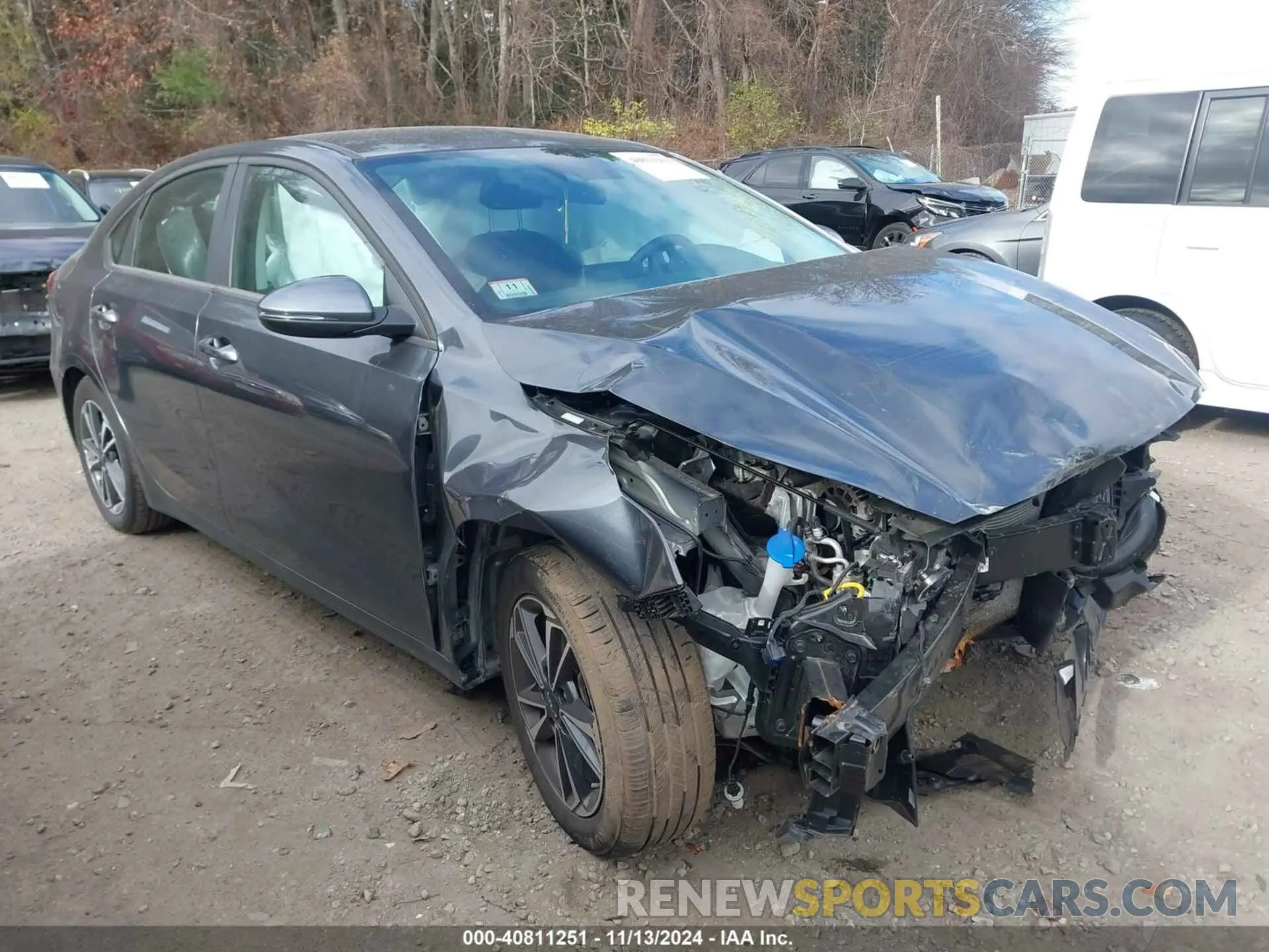 1 fotografías del automóvil dañado 3KPF24AD0PE694185 KIA FORTE 2023